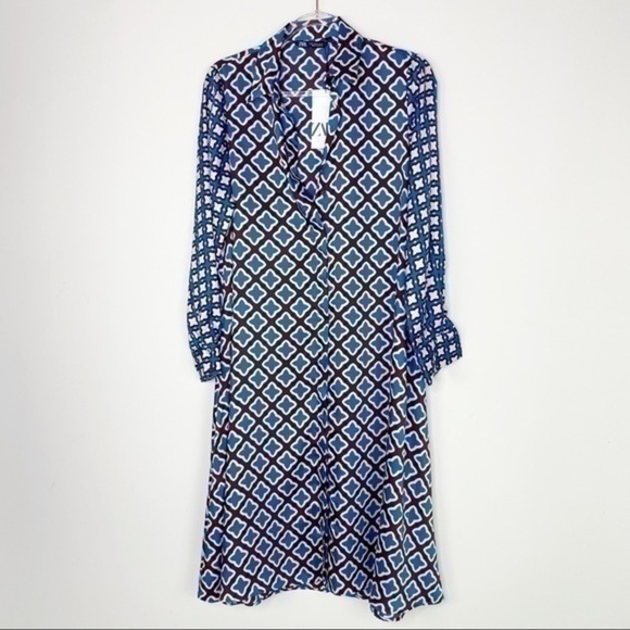 NWT Zara printed midi dress - Picture 7 of 16
